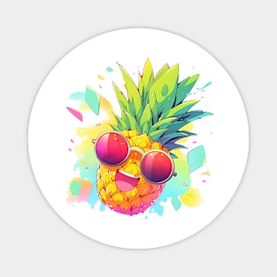 cool pineapple Magnet